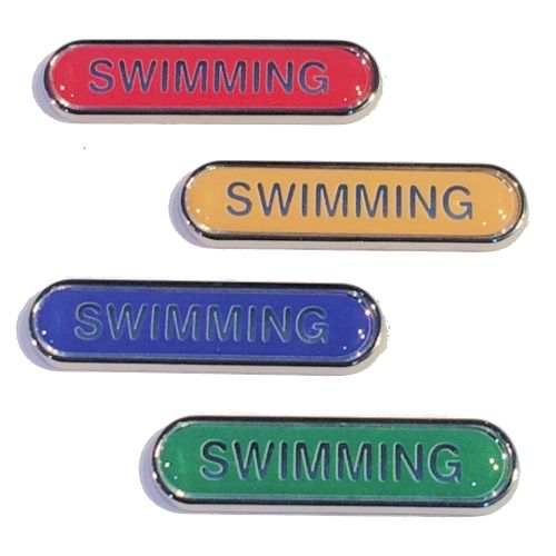 SWIMMING bar badge